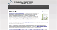 Desktop Screenshot of compusense.nl